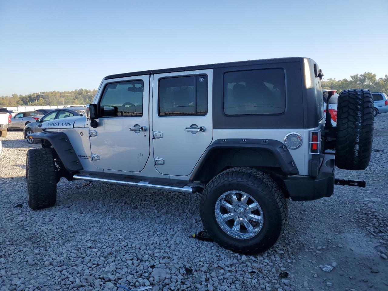 2008 Jeep Wrangler VIN 1J4GA39168L616699 Copart auction photo, front end damage thumbnail 2