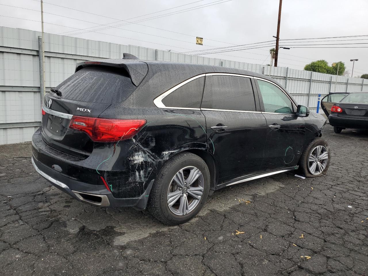 2020 Acura MDX VIN 5J8YD3H30LL011768 Copart auction photo, all over damage thumbnail 3