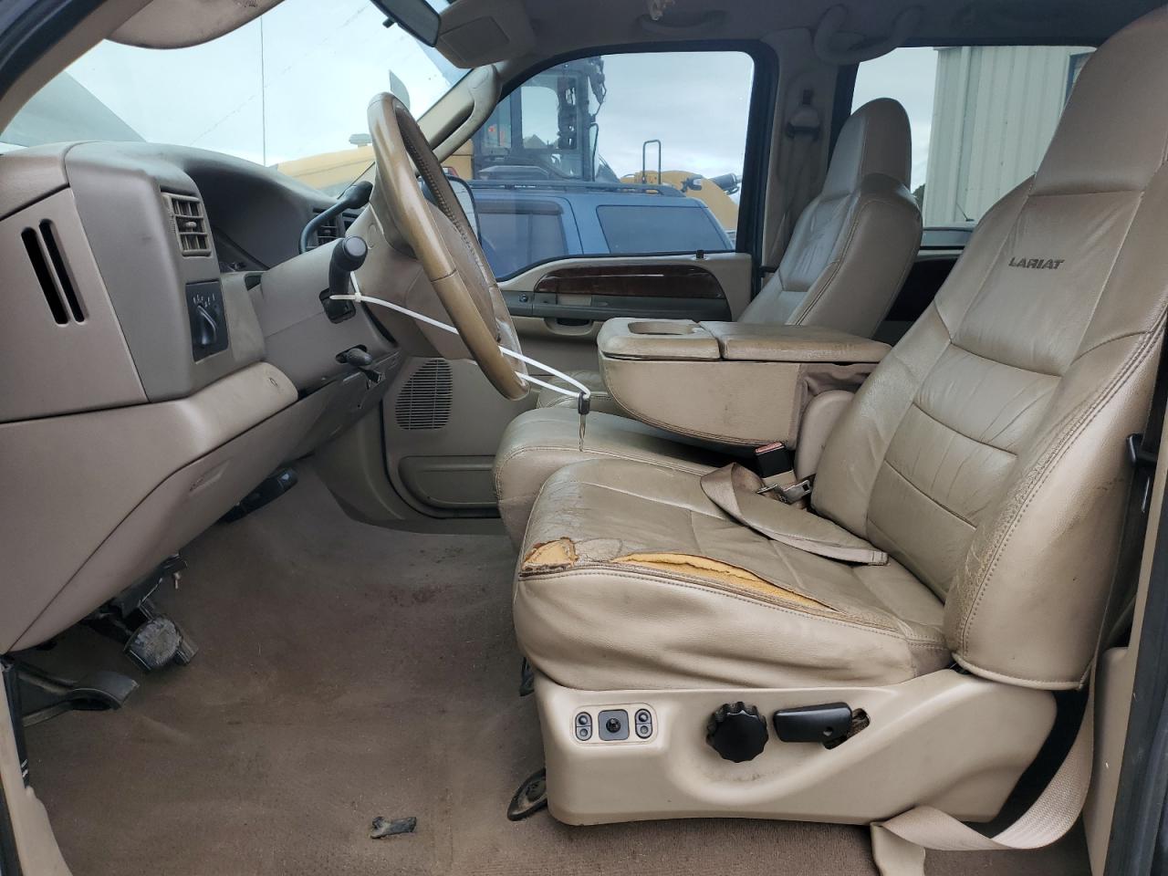 2004 Ford F250 VIN 1FTNW21P64EC88711 Copart auction photo, side damage thumbnail 7