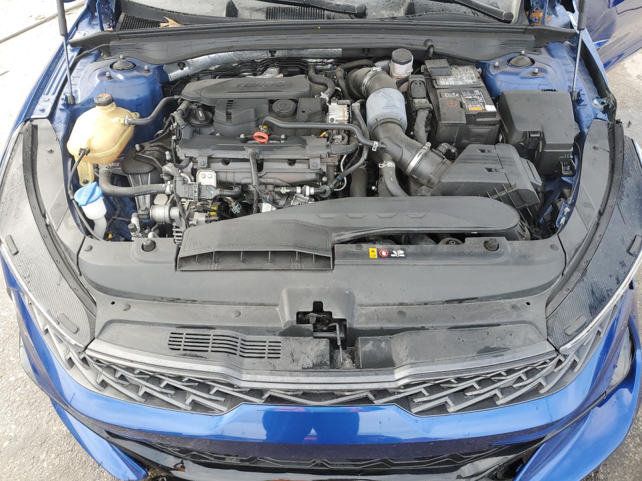 2023 KIA K5 VIN 5XXG64J27PG190716 Copart auction photo, side / front end damage thumbnail 11