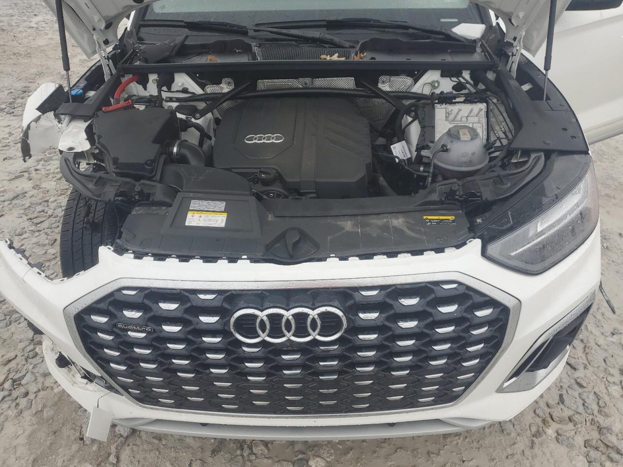 2023 Audi Q5 VIN WA15AAFY3P2117487 Copart auction photo, front end damage thumbnail 13
