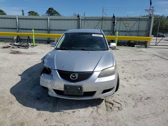 2006 Mazda 3 VIN JM1BK12F261537305 Copart auction photo, front end / minor dent/scratches damage thumbnail 10