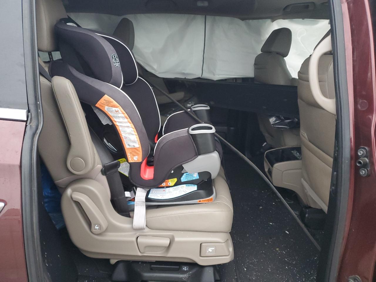 2020 Honda Odyssey VIN 5FNRL6H78LB002085 Copart auction photo, all over damage thumbnail 11