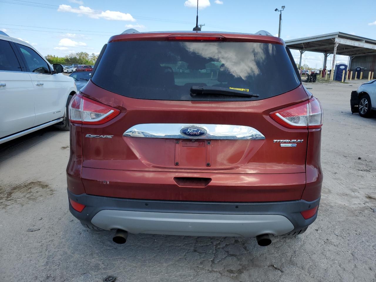 2014 Ford Escape VIN 1FMCU9J94EUD78384 Copart auction photo, front end / normal wear damage thumbnail 6