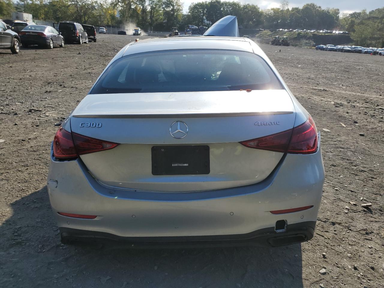 2022 Mercedes-Benz C-klasse VIN W1KAF4HB9NR010440 Copart auction photo, front end / all over damage thumbnail 6