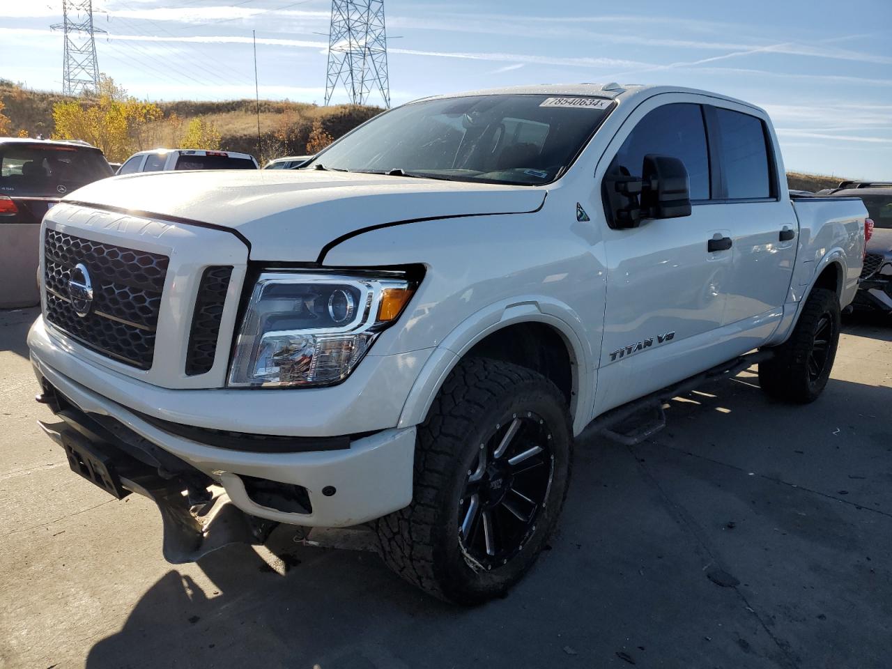 2018 Nissan Titan VIN 1N6AA1E59JN513163