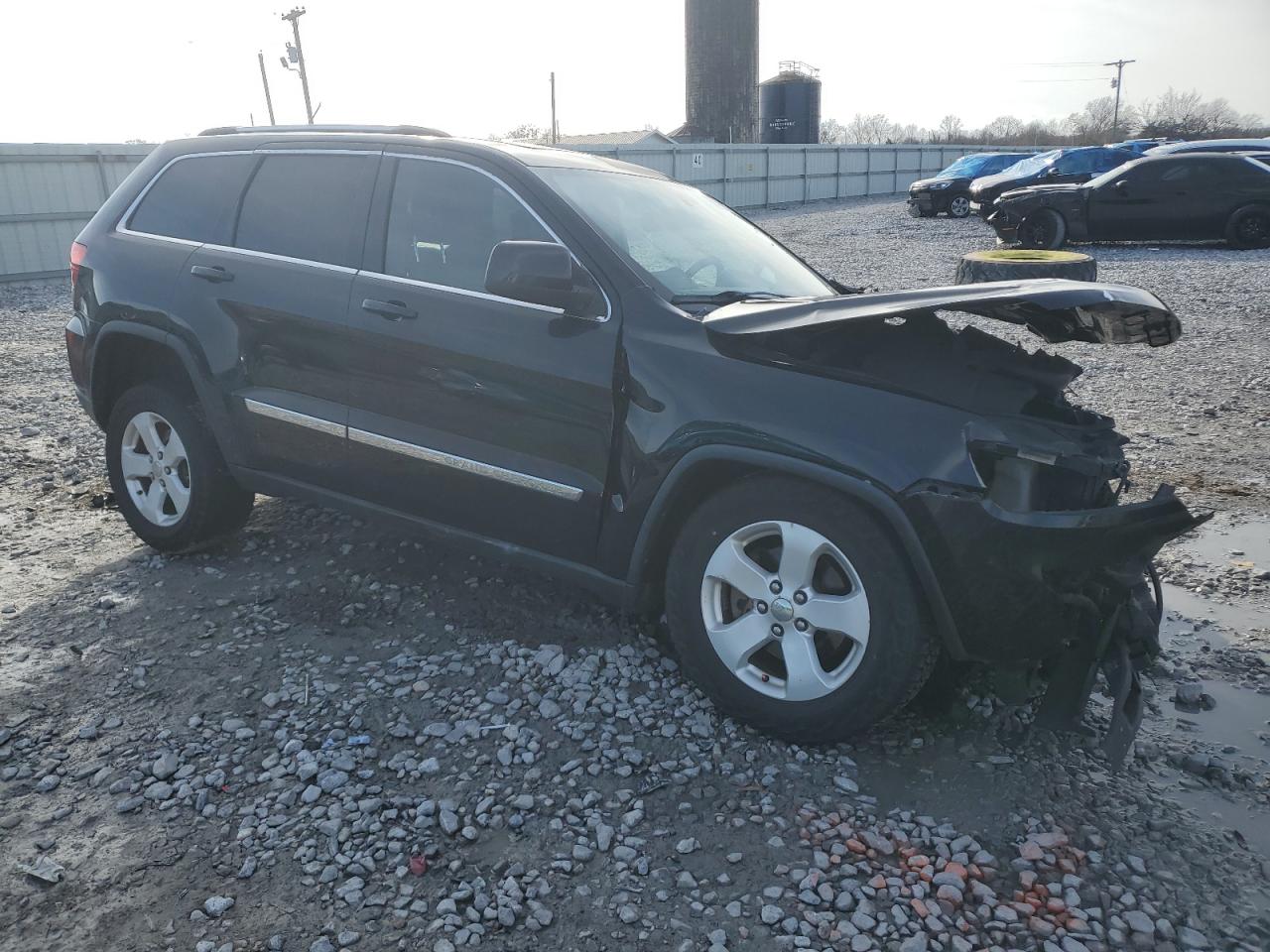 2012 Jeep Grand Cherokee VIN 1C4RJFAG6CC350125 Copart auction photo, front end damage thumbnail 4