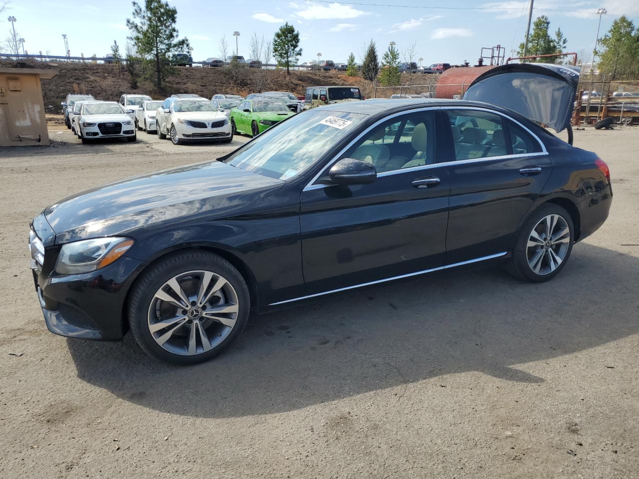 2018 Mercedes-Benz C-klasse VIN WDDWF4KB1JR409223