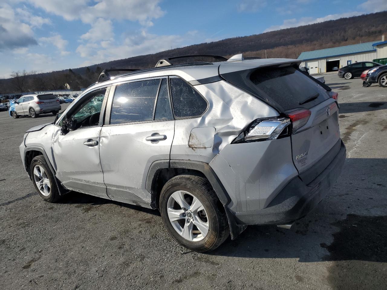 2019 Toyota RAV 4 VIN JTMP1RFV3KD003909 Copart auction photo, all over damage thumbnail 2