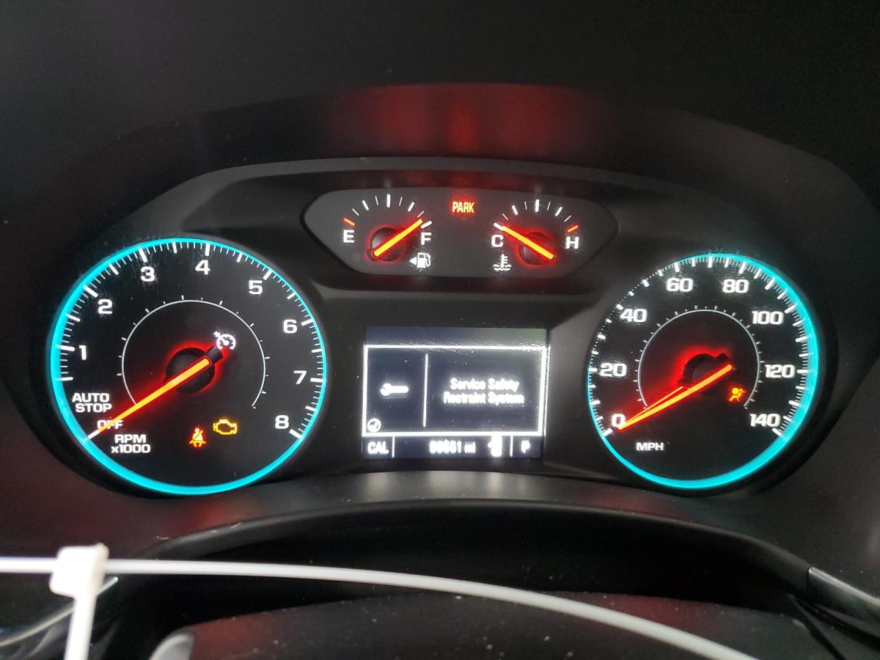 2018 Chevrolet Equinox VIN 2GNAXJEV1J6207359 Copart auction photo, front end / minor dent/scratches damage thumbnail 9