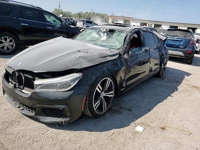 2017 BMW 7er VIN WBA7F2C56HG422466 Copart auction photo, rear end / front end damage thumbnail 11