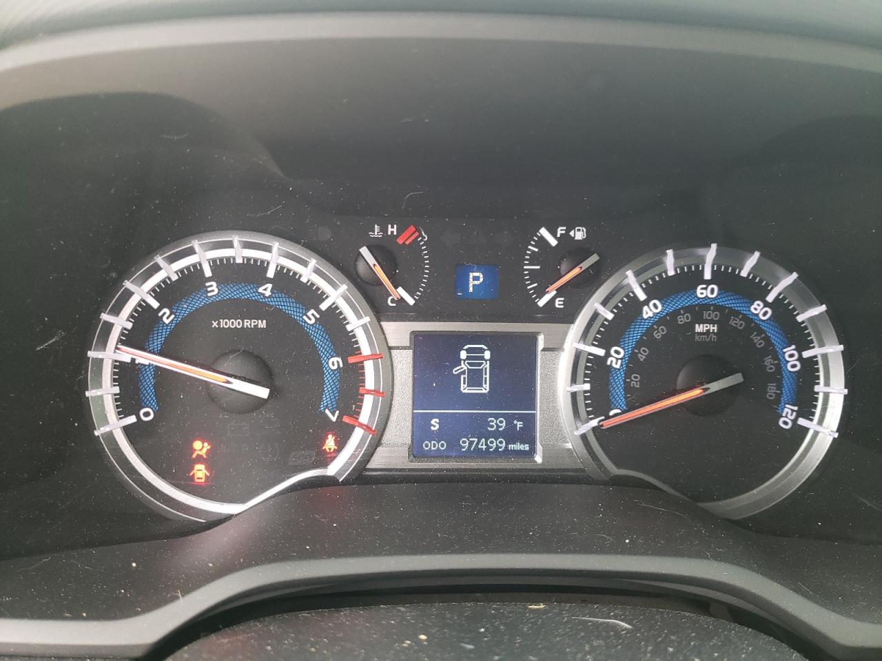 2016 Toyota 4Runner VIN JTEBU5JR1G5293178 Copart auction photo, front end / side damage thumbnail 9