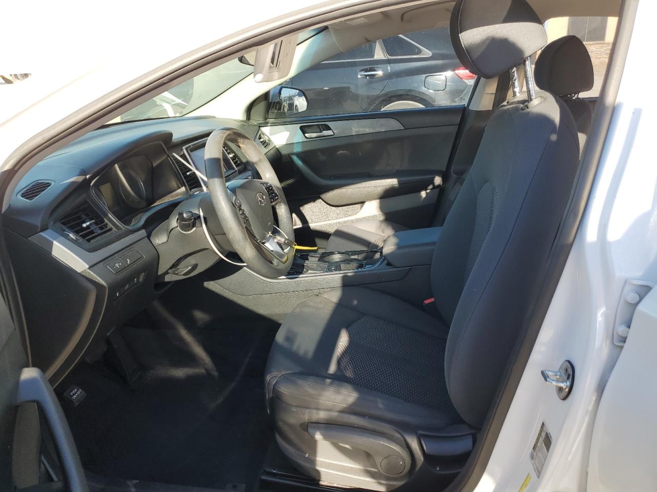 2019 Hyundai Sonata VIN 5NPE24AF6KH748347 Copart auction photo, front end / hail damage thumbnail 7