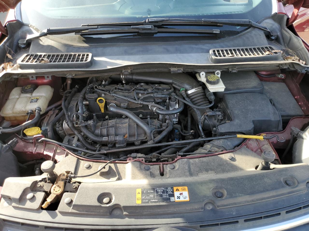 2013 Ford Escape VIN 1FMCU0GX0DUB60071 Copart auction photo, front end damage thumbnail 11