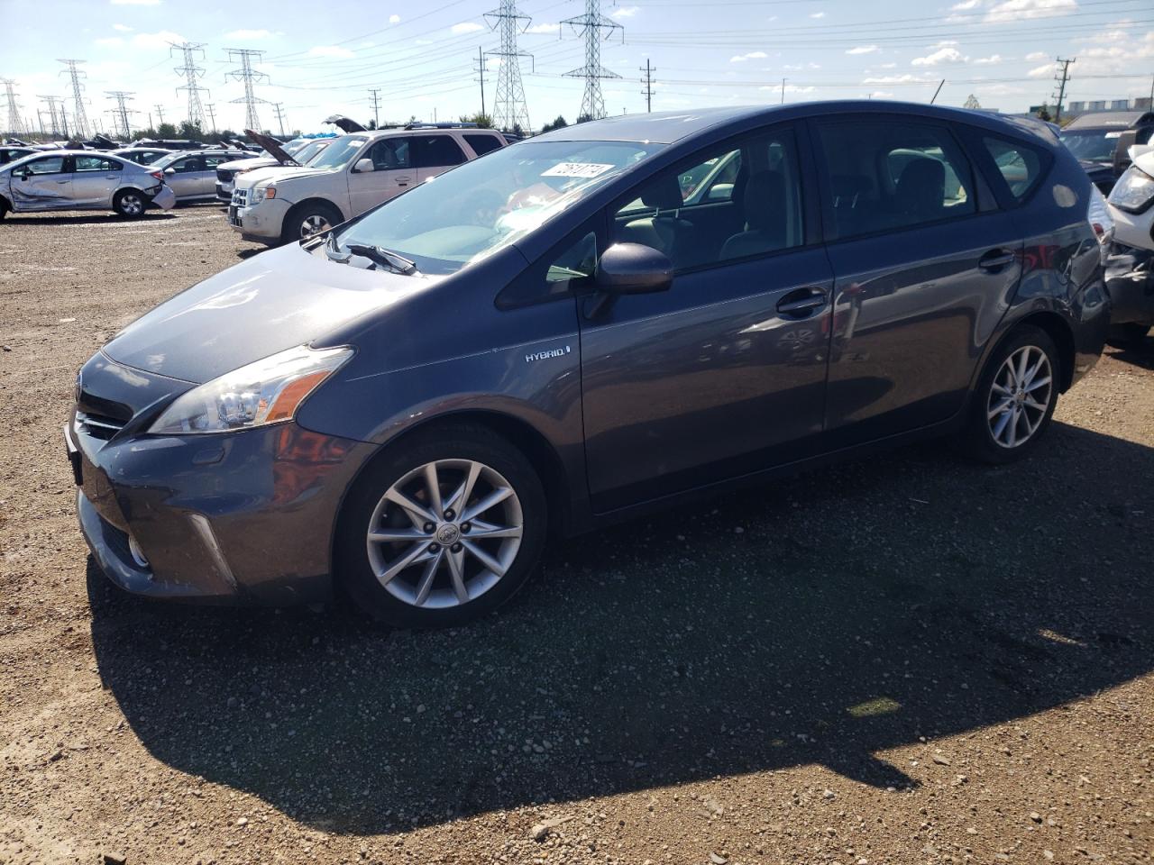 2012 Toyota Prius VIN JTDZN3EU2C3164651