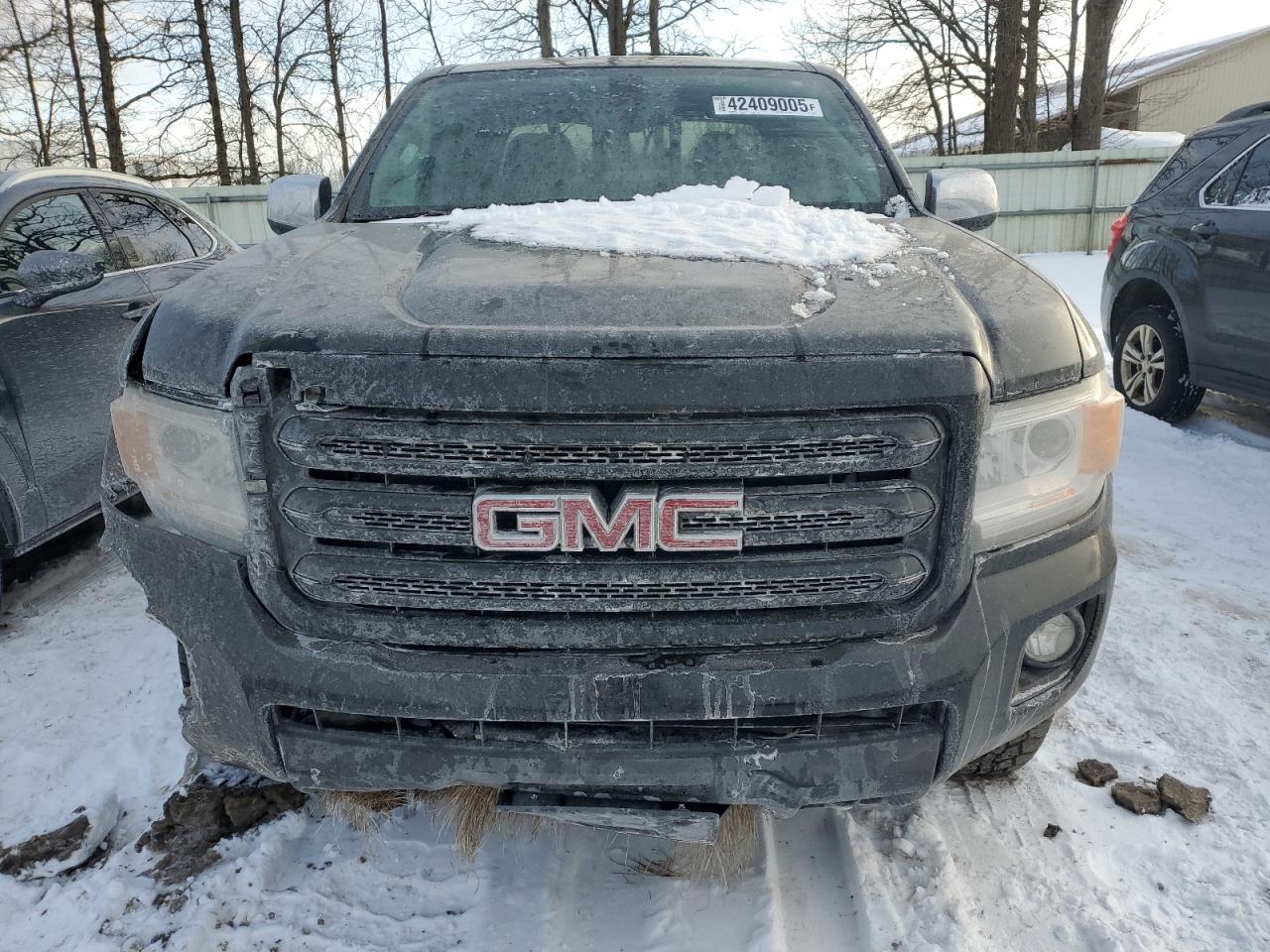 2019 GMC Canyon VIN 1GTG6CEN7K1257656 Copart auction photo, front end damage thumbnail 5