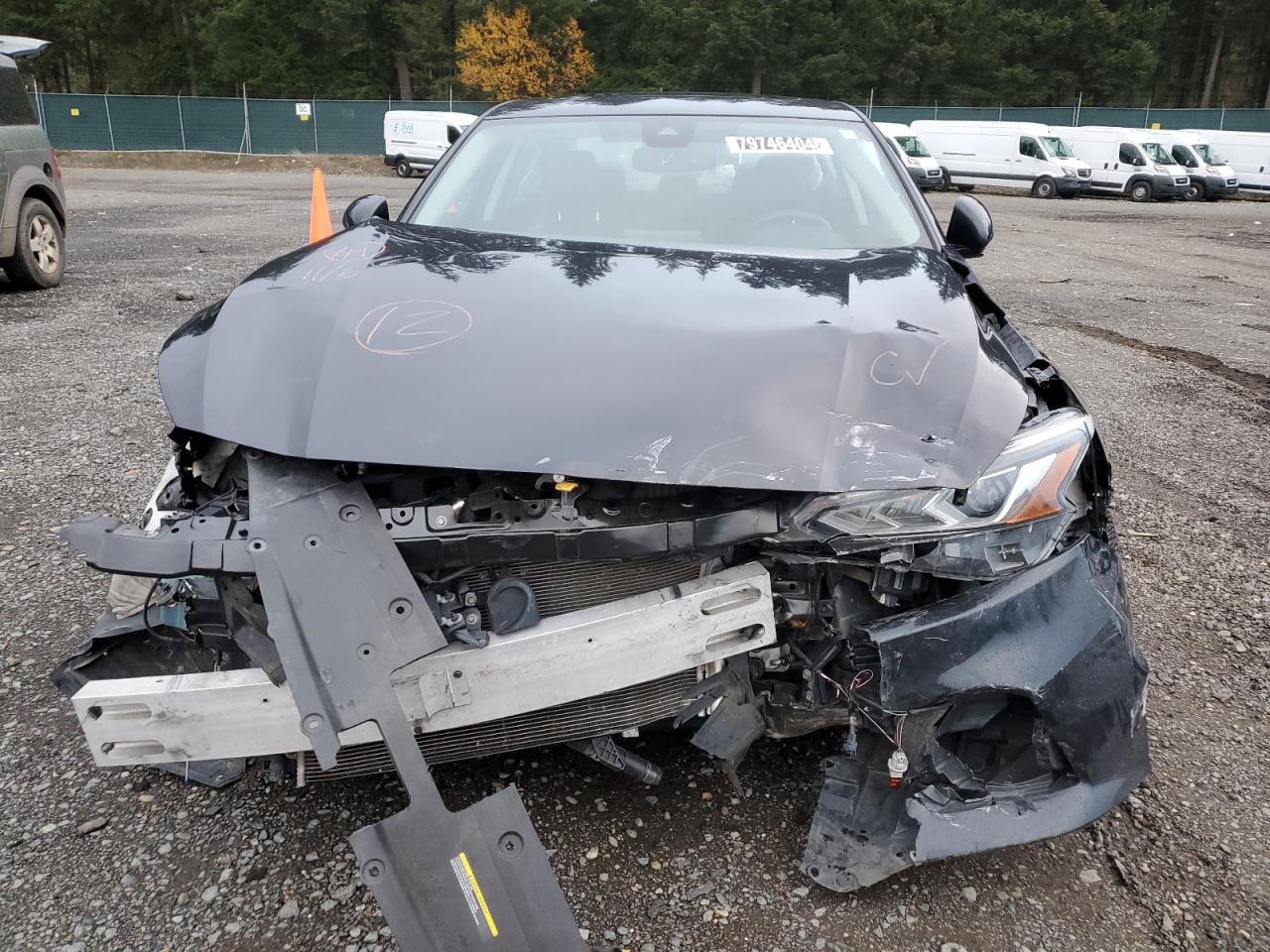 2020 Nissan Altima VIN 1N4BL4EV9LC151634 Copart auction photo, front end / side damage thumbnail 5