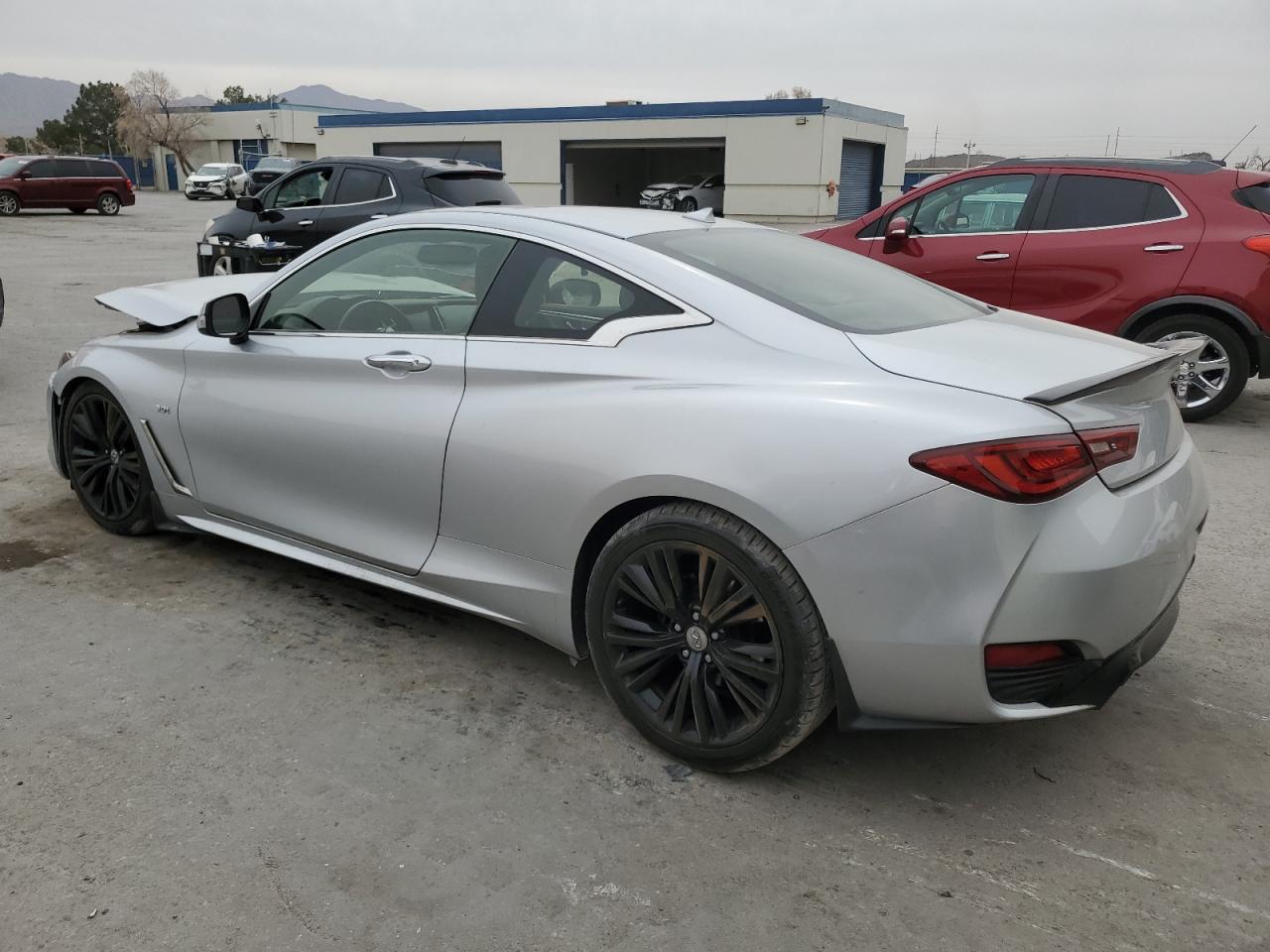 2018 Infiniti Q60 VIN JN1EV7EK1JM341656 Copart auction photo, front end / minor dent/scratches damage thumbnail 2