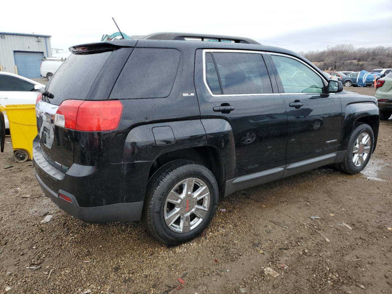 2012 GMC Terrain VIN 2GKFLTEK9C6101079 Copart auction photo, front end / side damage thumbnail 3