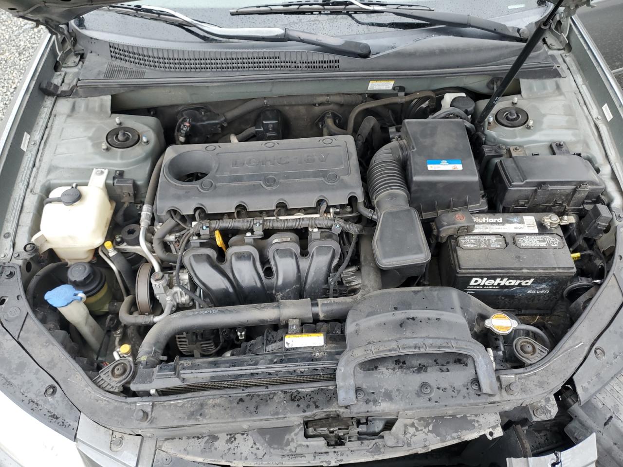 2010 Hyundai Sonata VIN 5NPET4AC5AH648404 Copart auction photo, front end / side damage thumbnail 11