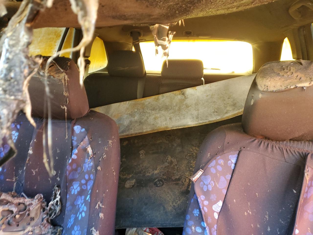 2010 Subaru Outback VIN 4S4BRCCC2A3333933 Copart auction photo, burn damage thumbnail 10