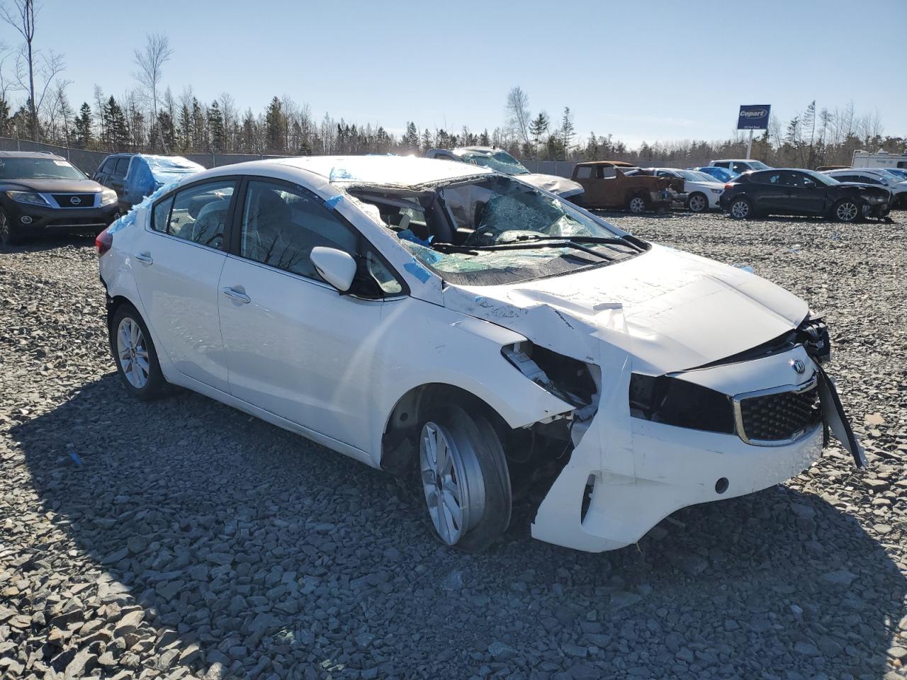 2017 KIA Forte VIN 3KPFL4A84HE118326