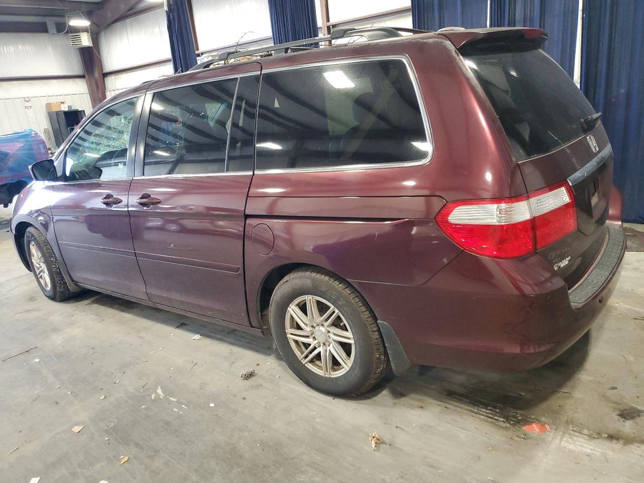 2007 Honda Odyssey VIN 5FNRL38807B080745 Copart auction photo, water/flood / rollover damage thumbnail 2