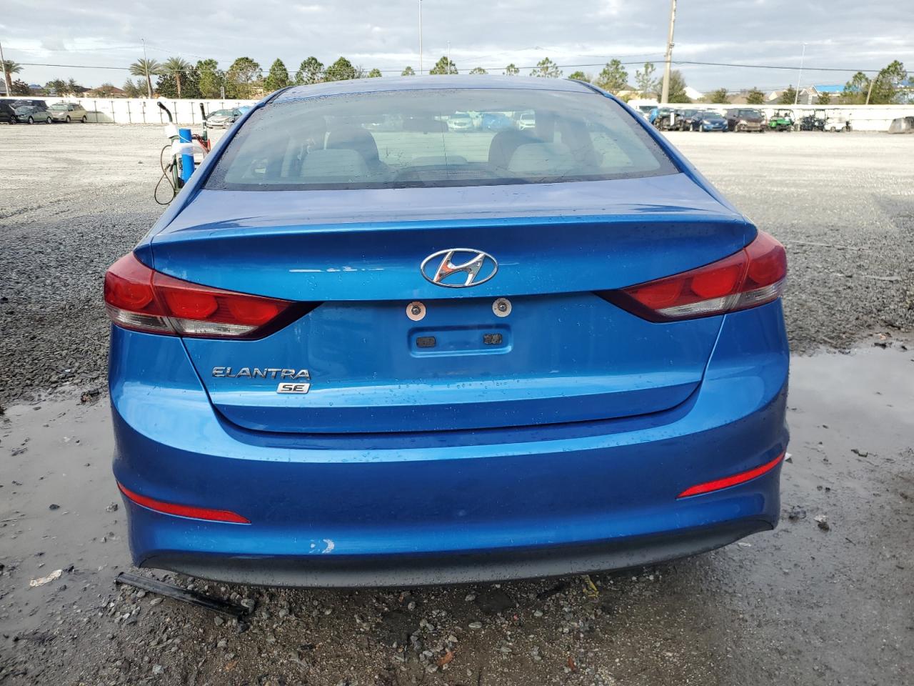 2018 Hyundai Elantra VIN 5NPD74LF2JH353087 Copart auction photo, front end damage thumbnail 6