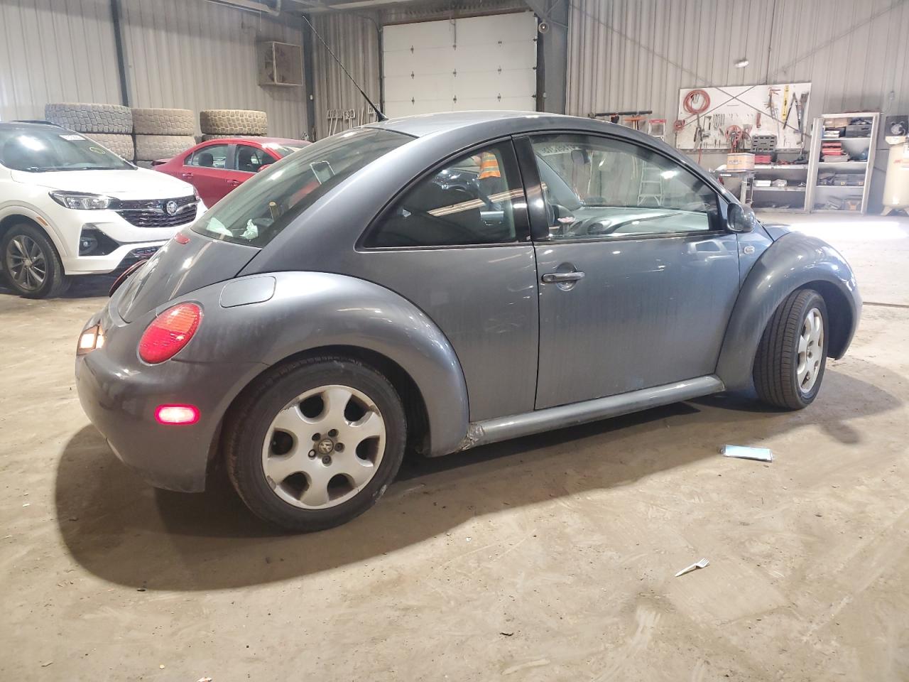 2003 Volkswagen Beetle VIN 3VWCK21C13M421669 Copart auction photo, rear end / side damage thumbnail 3