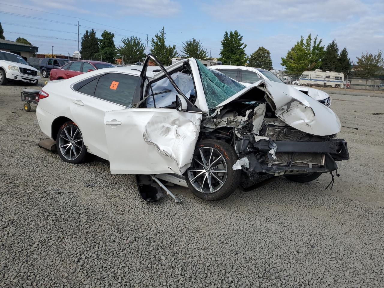 2017 Toyota Camry VIN 4T1BF1FK2HU717635 Copart auction photo, all over damage thumbnail 4