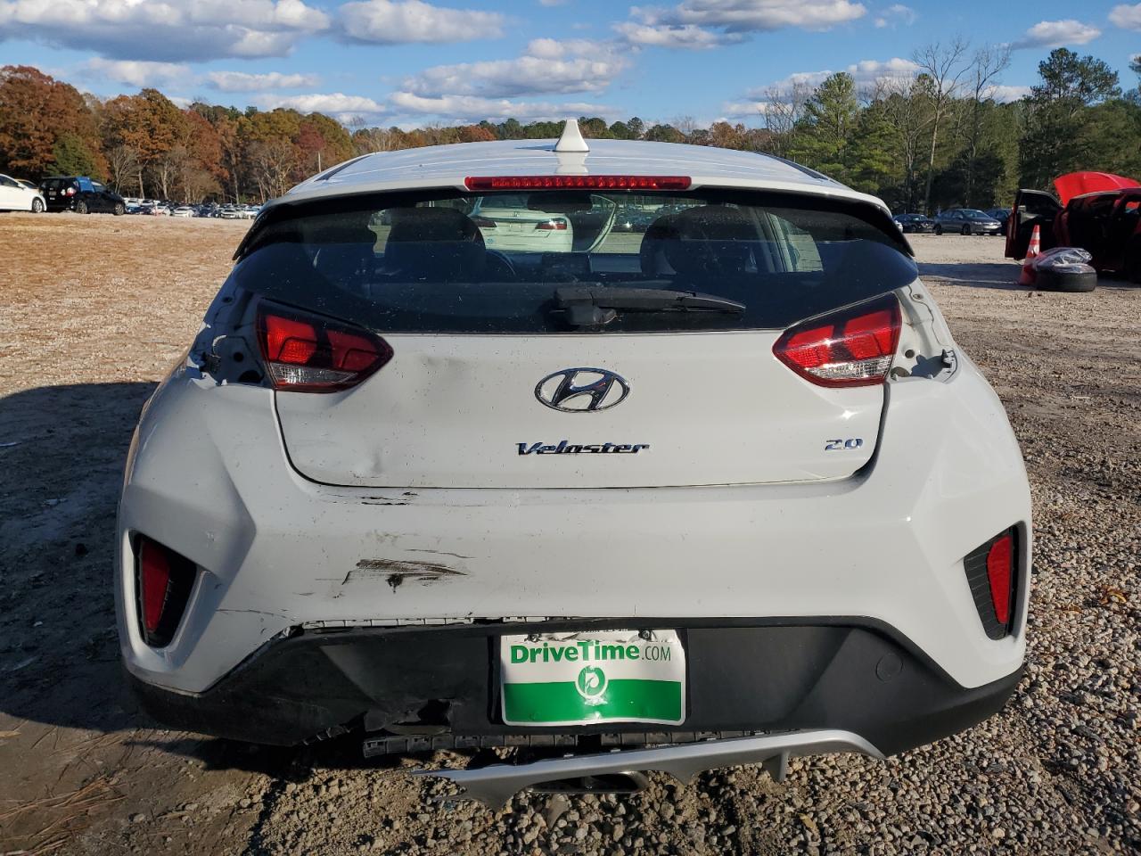 2020 Hyundai Veloster VIN KMHTG6AF6LU031860 Copart auction photo, front end damage thumbnail 6