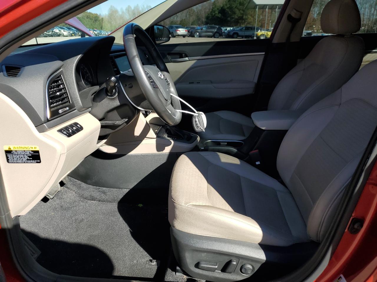 2017 Hyundai Elantra VIN 5NPD84LFXHH036312 Copart auction photo, rear end damage thumbnail 7
