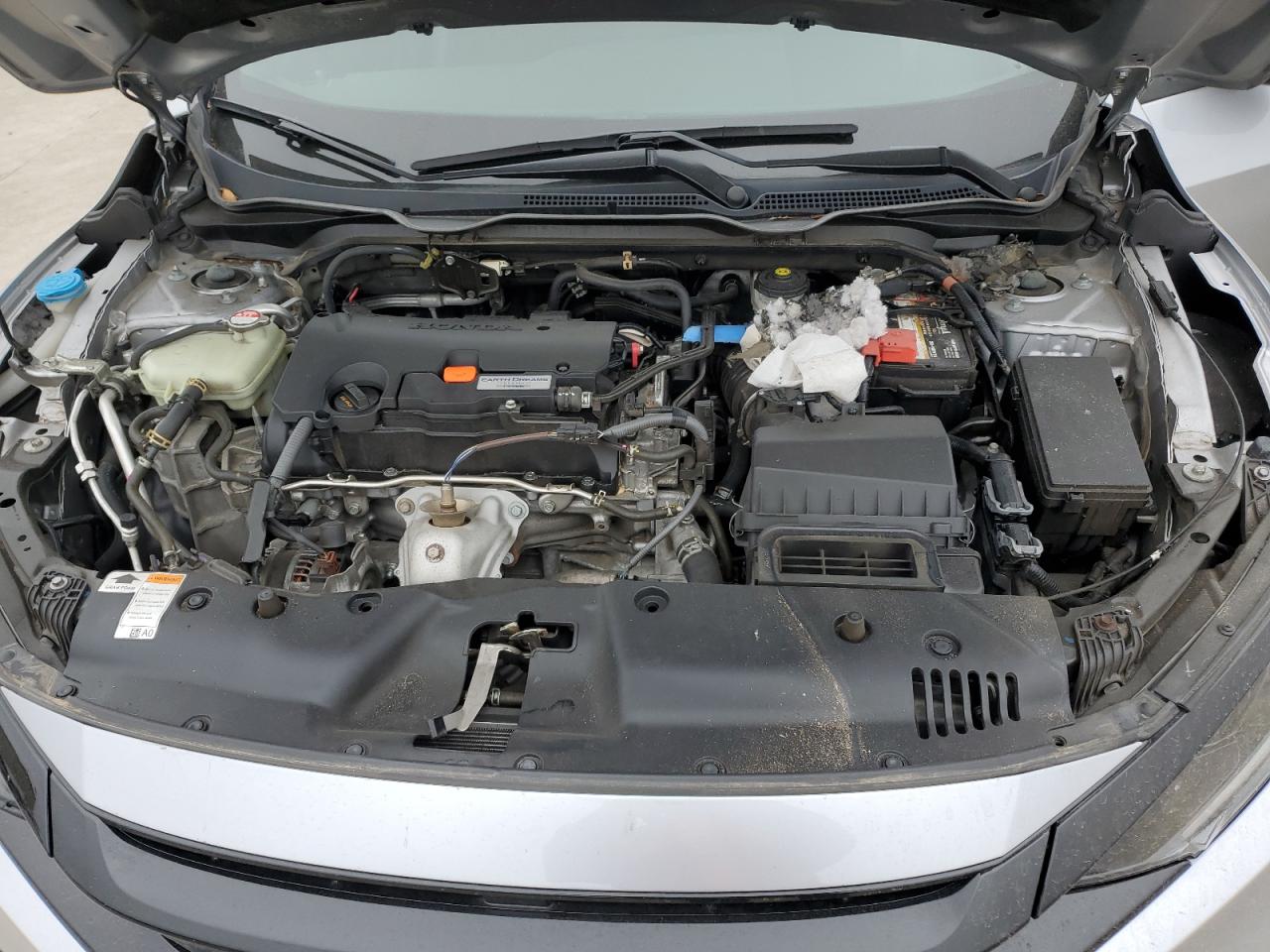 2020 Honda Civic VIN 19XFC2F84LE023898 Copart auction photo, rear end damage thumbnail 11