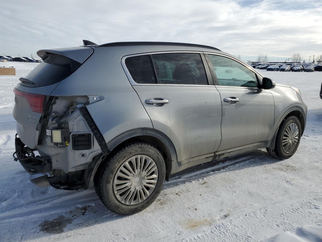 2021 KIA Sportage VIN KNDPRCA65M7893644 Copart auction photo, rear end / undercarriage damage thumbnail 3