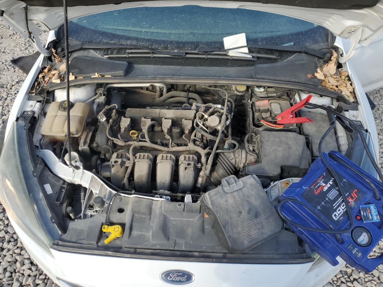 2016 Ford Focus VIN 1FADP3F2XGL340116 Copart auction photo, undercarriage / all over damage thumbnail 13