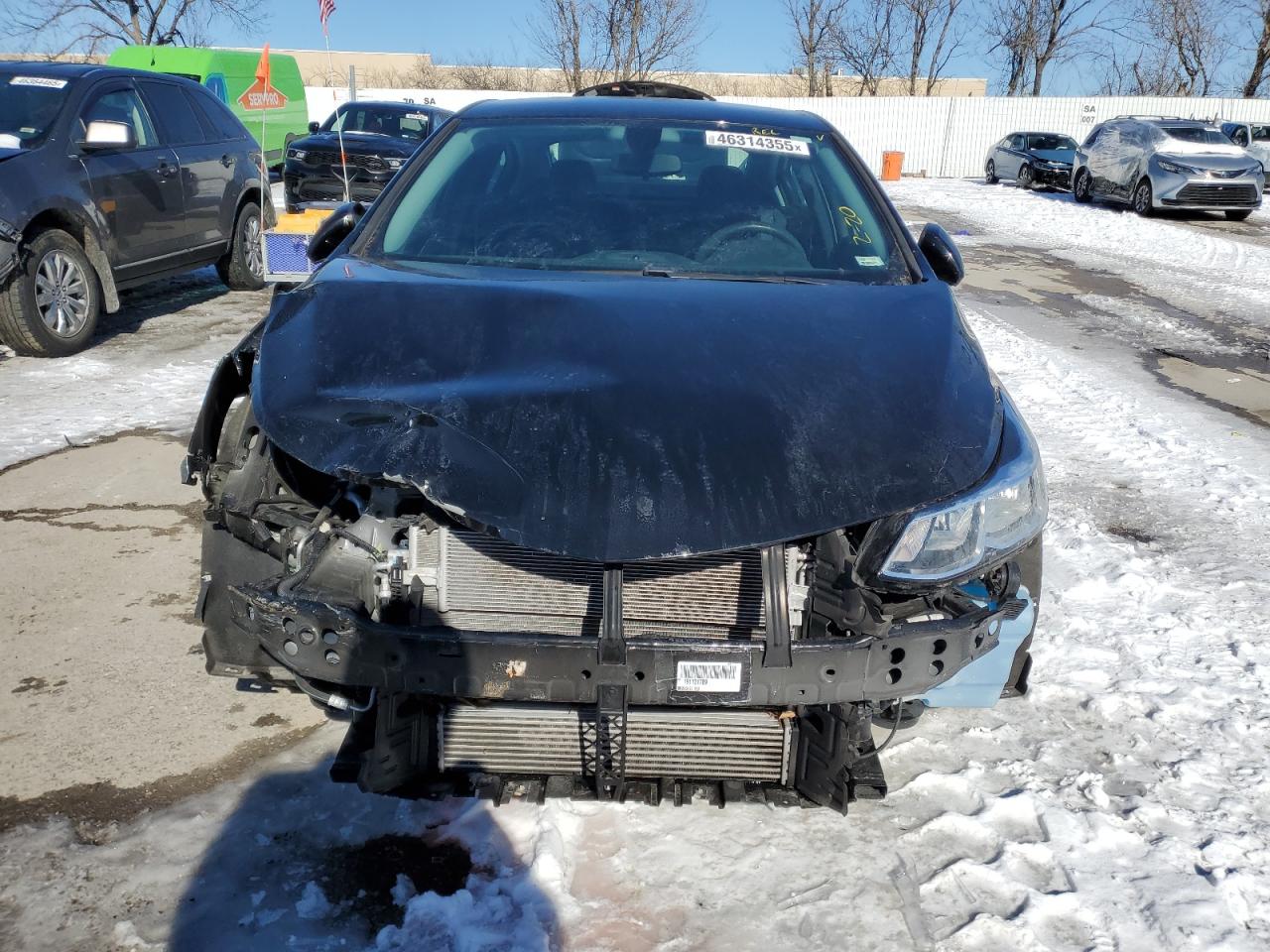 2019 Chevrolet Cruze VIN 1G1BC5SM2K7130829 Copart auction photo, front end damage thumbnail 5