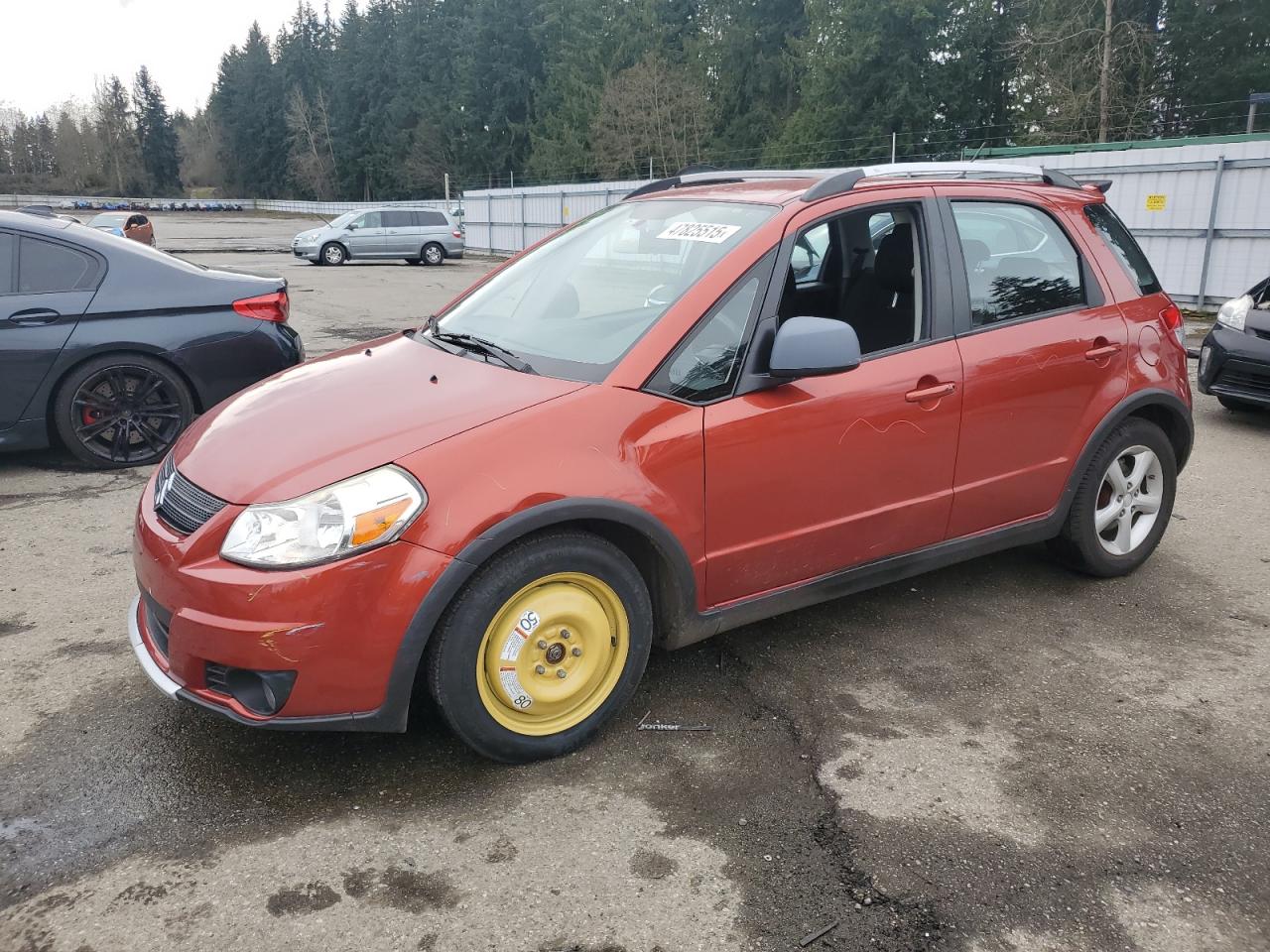 2008 Suzuki SX4 VIN JS2YB417985101803 - Copart auction photo