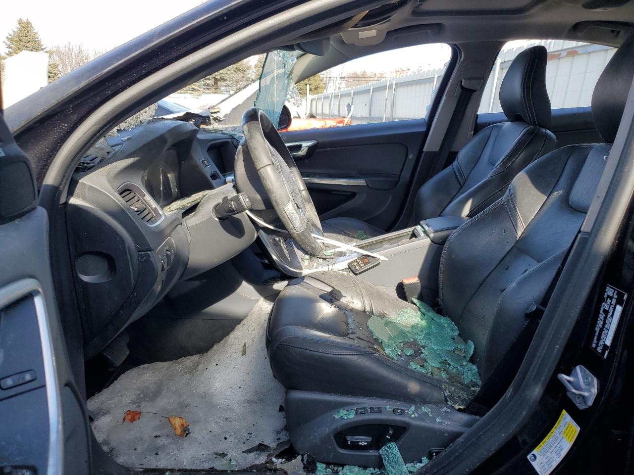 2017 Volvo S60 VIN YV140MTL2H2428354 Copart auction photo, burn - engine / burn - interior damage thumbnail 7