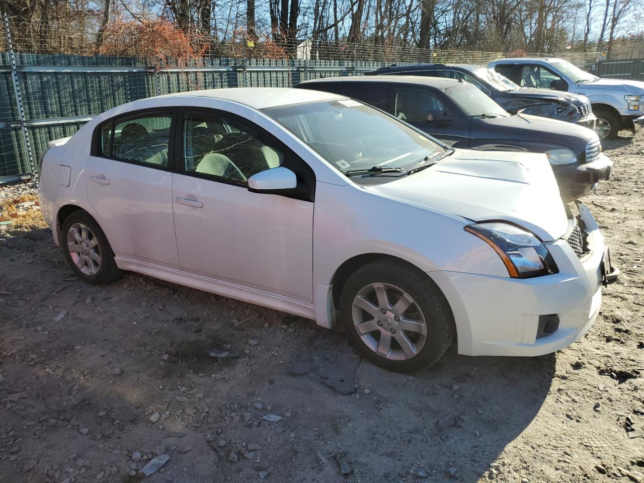 2012 Nissan Sentra VIN 3N1AB6AP2CL694231 Copart auction photo, front end damage thumbnail 4