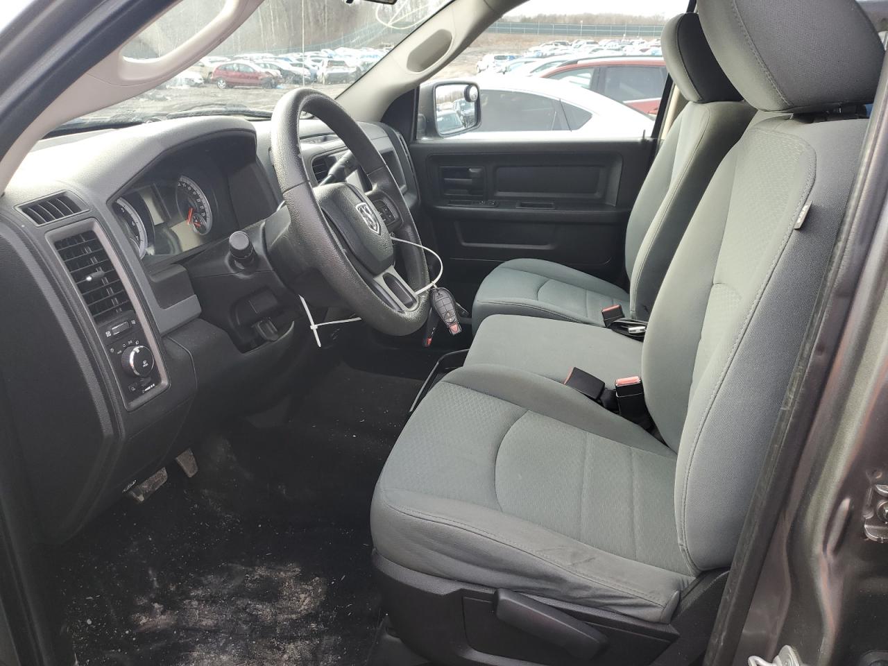 2013 RAM 1500 VIN 1C6RR7KT6DS596665 Copart auction photo, side damage thumbnail 7