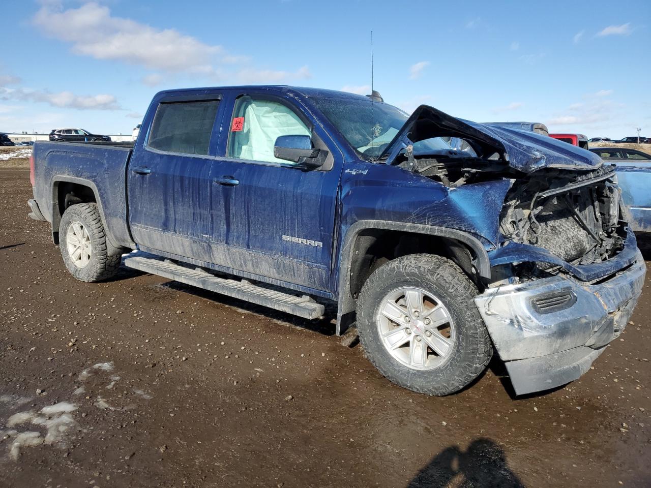 2016 GMC Sierra VIN 3GTU2MEH8GG118093 Copart auction photo, front end / hail damage thumbnail 4