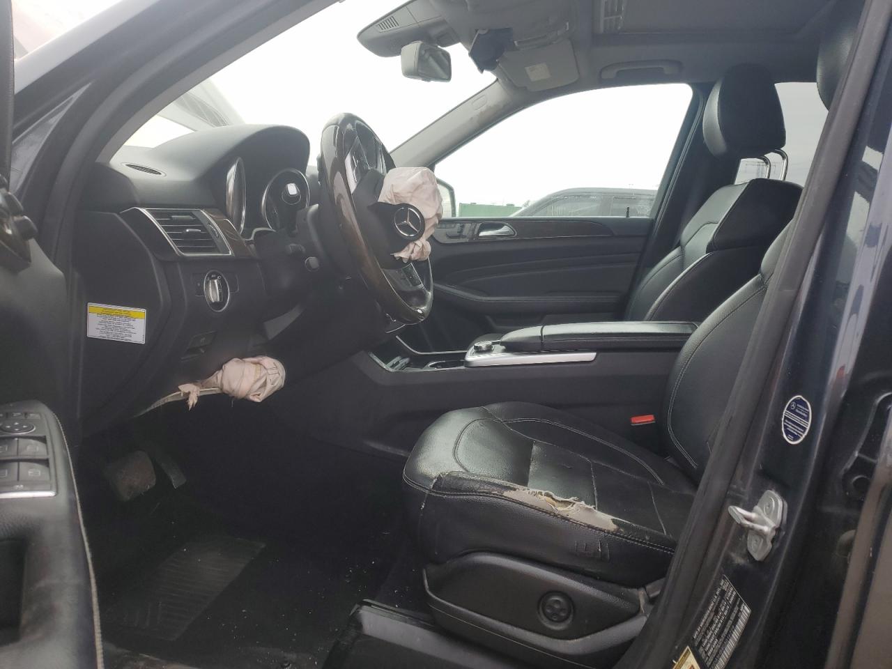 2012 Mercedes-Benz M-klasse VIN 4JGDA5HB4CA016729 Copart auction photo, front end / minor dent/scratches damage thumbnail 7