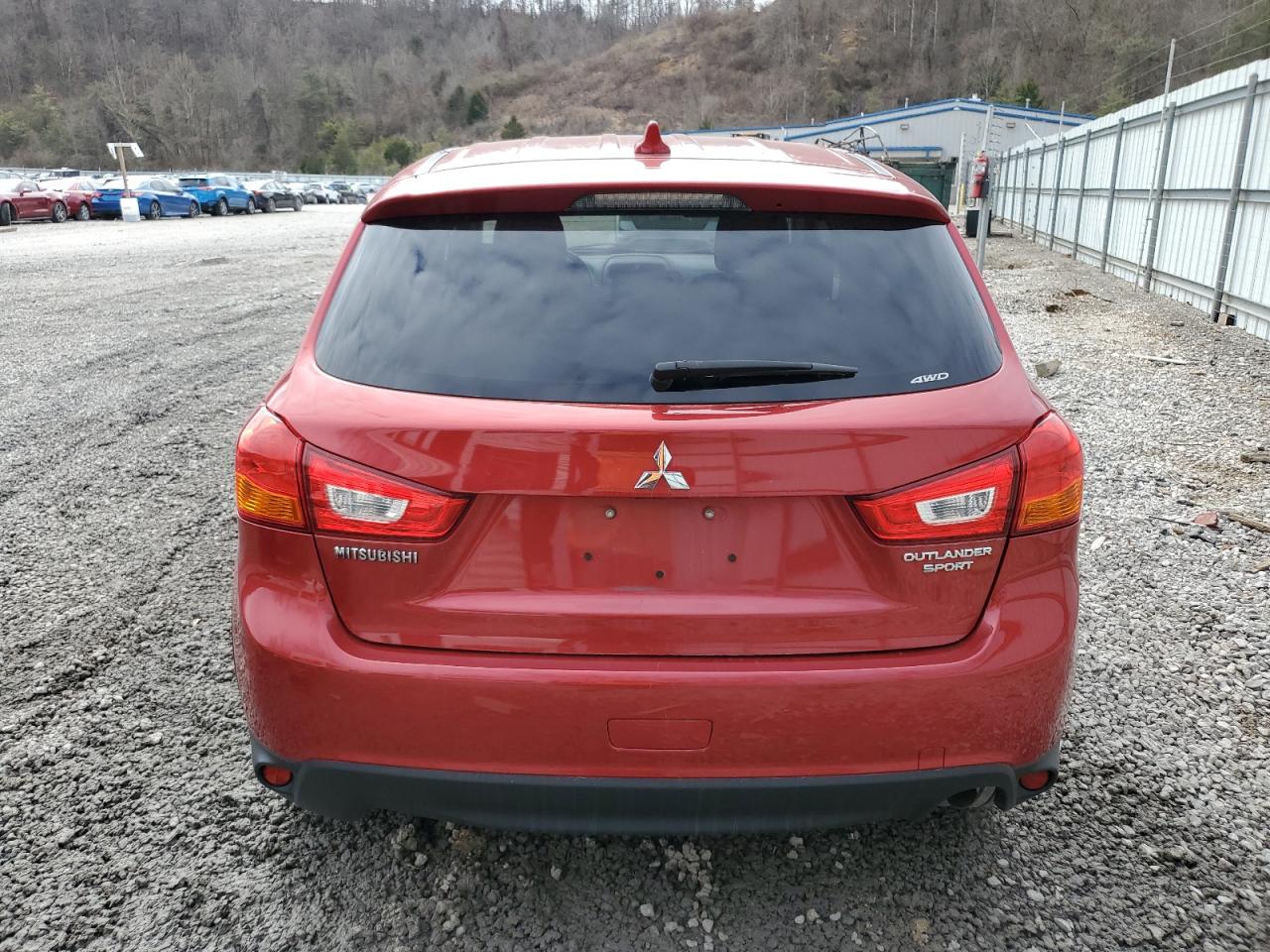 2017 Mitsubishi Outlander VIN JA4AR3AU5HZ021876 Copart auction photo, front end damage thumbnail 6