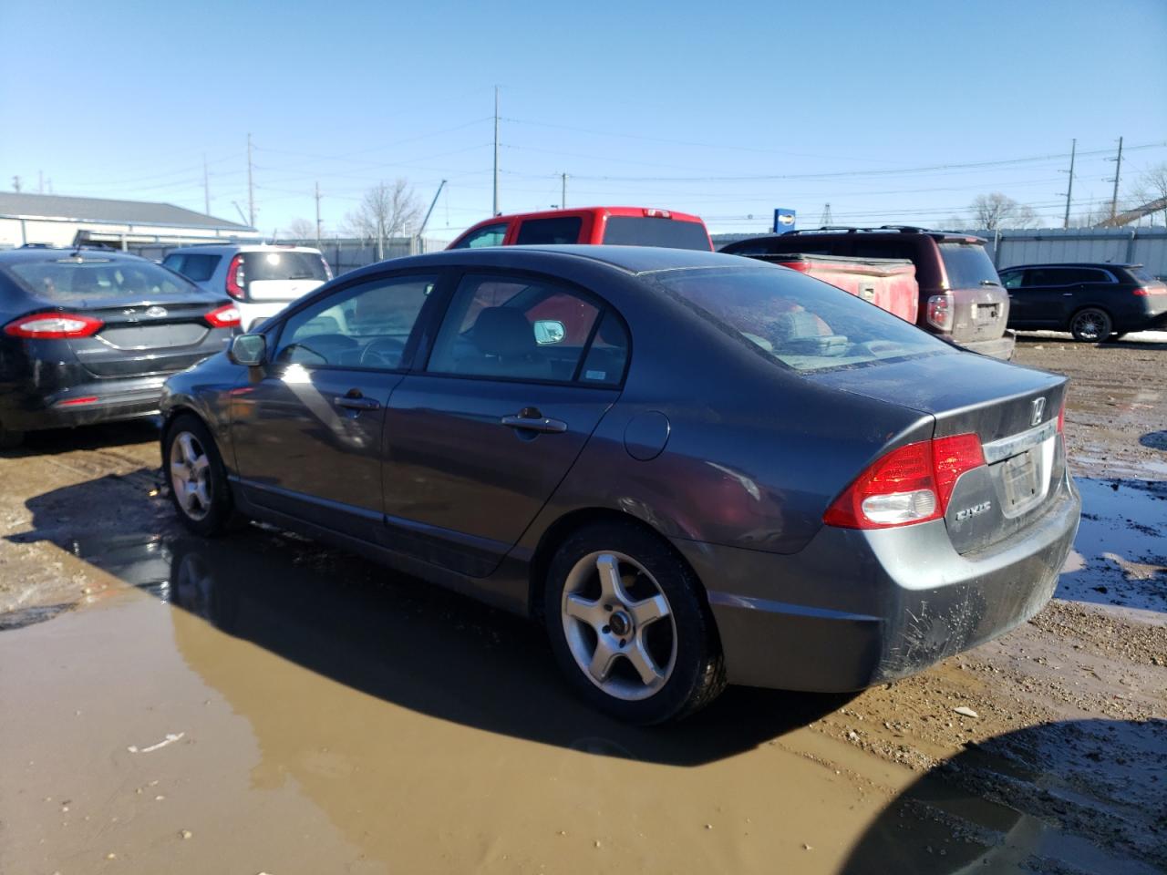 2009 Honda Civic VIN 1HGFA16969L009706 Copart auction photo, front end damage thumbnail 2