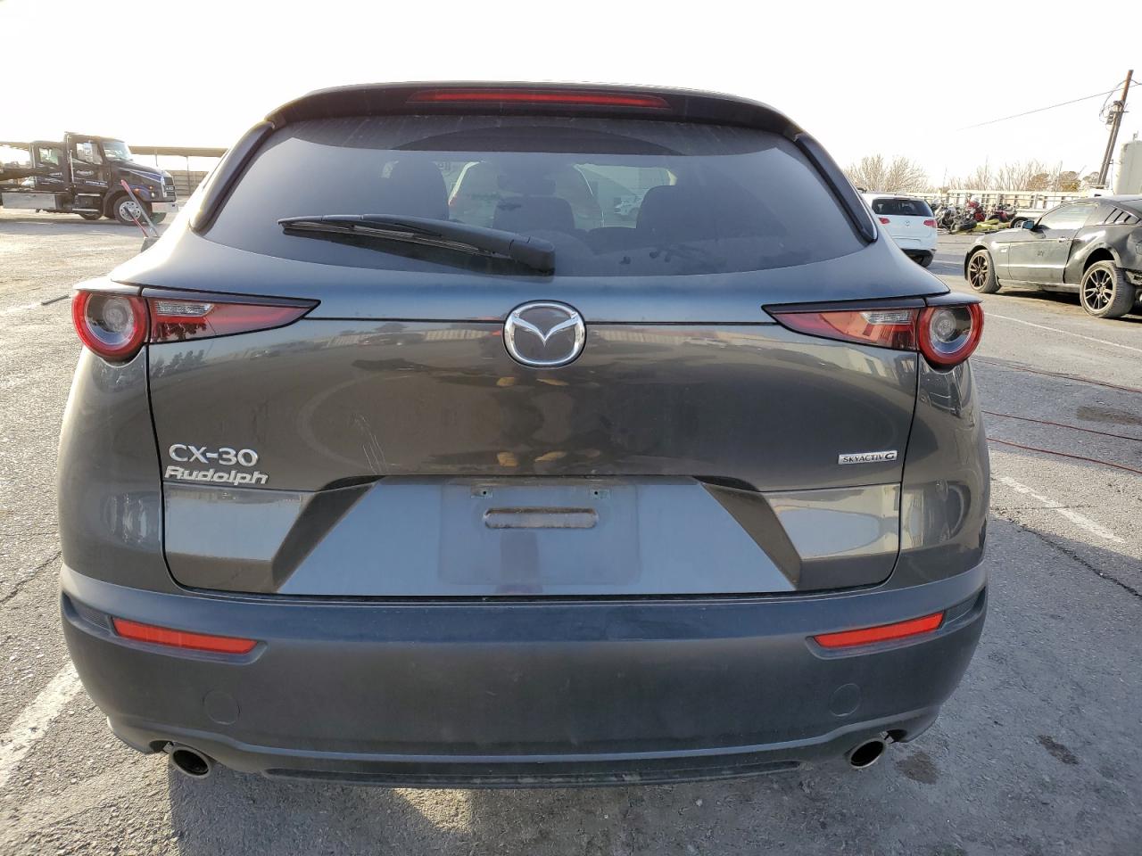 2020 Mazda CX-30 VIN 3MVDMACL5LM134133 Copart auction photo, front end / side damage thumbnail 6