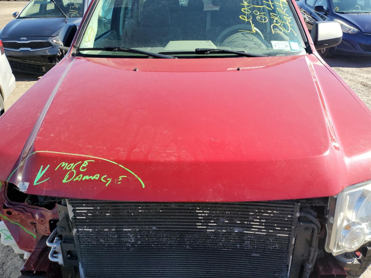2011 Ford Escape VIN 1FMCU9C76BKA80129 Copart auction photo, all over damage thumbnail 12