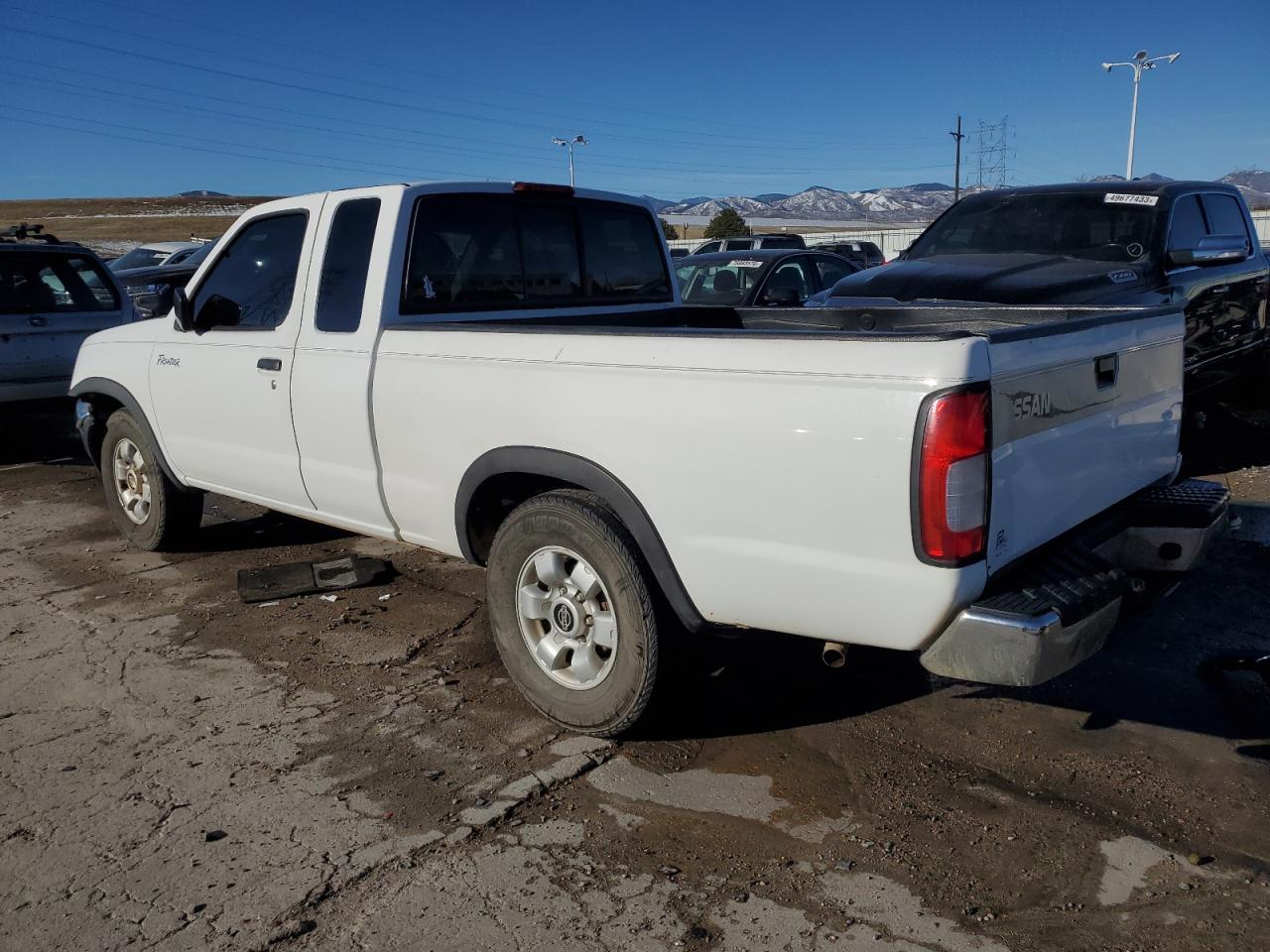 1998 Nissan Navara (Frontier) VIN 1N6DD26S6WC349758 Copart auction photo, front end / rear end damage thumbnail 2