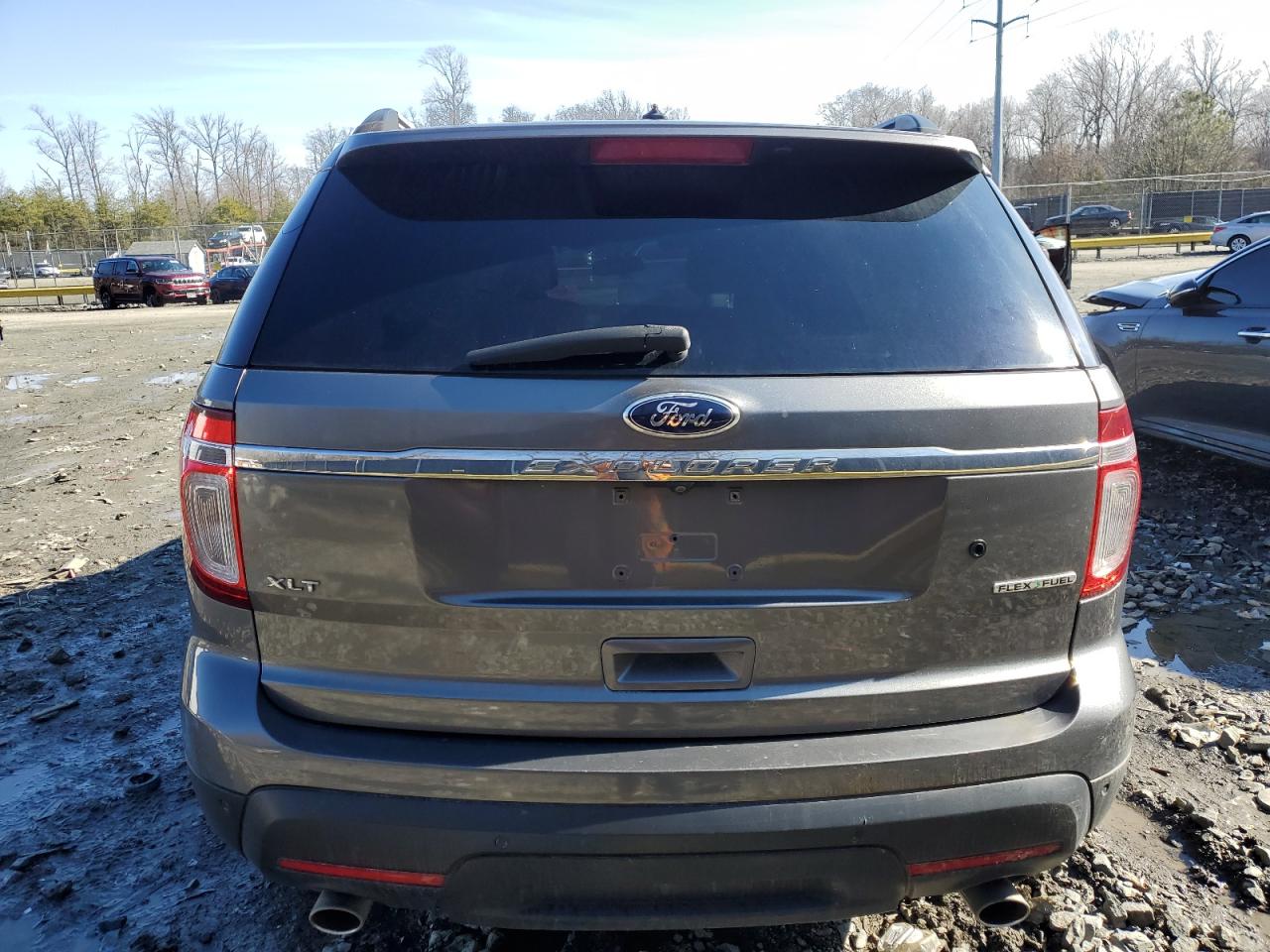 2013 Ford Explorer VIN 1FM5K7D86DGB52513 Copart auction photo, all over damage thumbnail 6