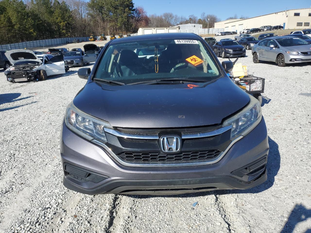 2016 Honda CR-V VIN 2HKRM3H3XGH532784 Copart auction photo, all over damage thumbnail 5