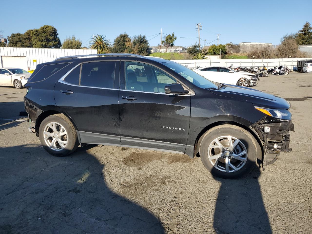 2020 Chevrolet Equinox VIN 2GNAXLEX7L6234596 Copart auction photo, all over damage thumbnail 4
